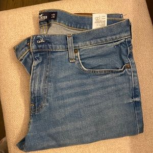 slim straight hollister epic flex jeans. 32x34